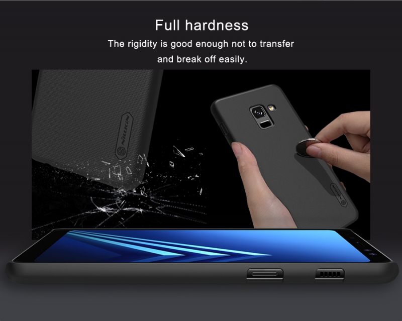 Ốp Lưng Samsung Galaxy A8 Plus 2018 Hiệu Nillkin Dạng Sần